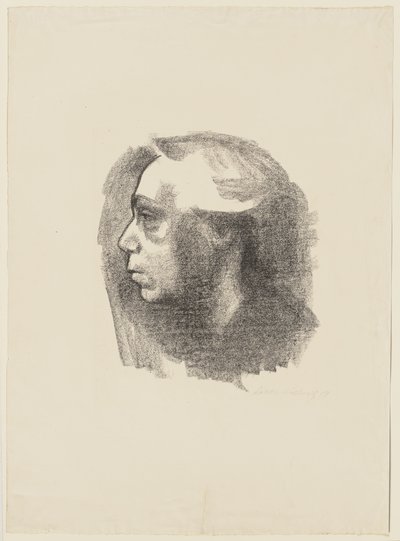 Självporträtt av Käthe Kollwitz