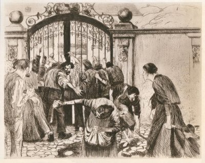 Sturm av Käthe Kollwitz