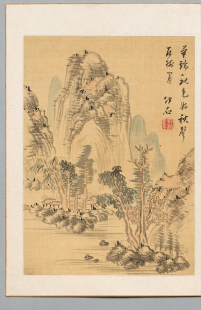 Colours and Sound of Autumn, sent 1700-tidigt 1800-tal. av Kaiseki Noro Ryu