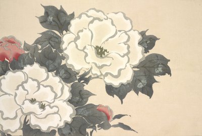 Fukami-Gusa, från Momoyo-gusa (The World of Things) Vol I, pub.1909 (träsnitt i färgblock) av Kamisaka Sekka