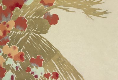 Murgröna, från Momoyogusa av Kamisaka Sekka