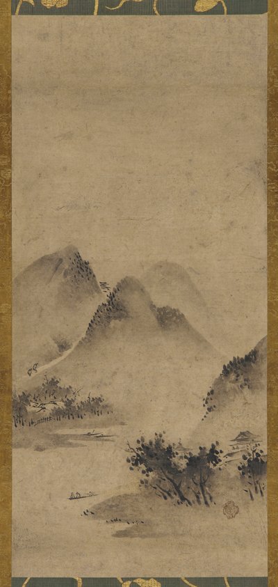 Landskap, Muromachi-perioden, 1500-talet. av Kano Motonobu