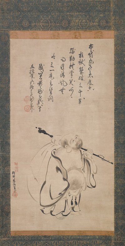 Hotei, 1616. av Kano Takanobu