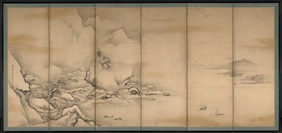 De fyra årstiderna, 1668. av Kanō Tan’yū