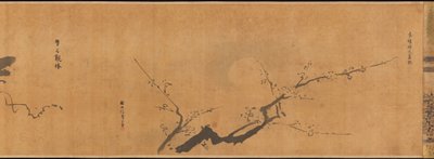 Berömda teman för målarstudier känd som The Garden of Painting Gaen, 1670. av Kanō Tan’yū