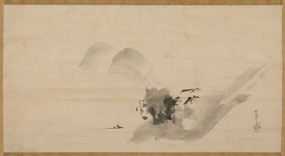 Landskap, Edo-period, 1600-talet. av Kanō Tan’yū