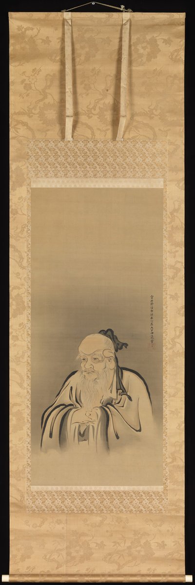 Porträtt av kejsar Shennong, 1665. av Kanō Tan’yū