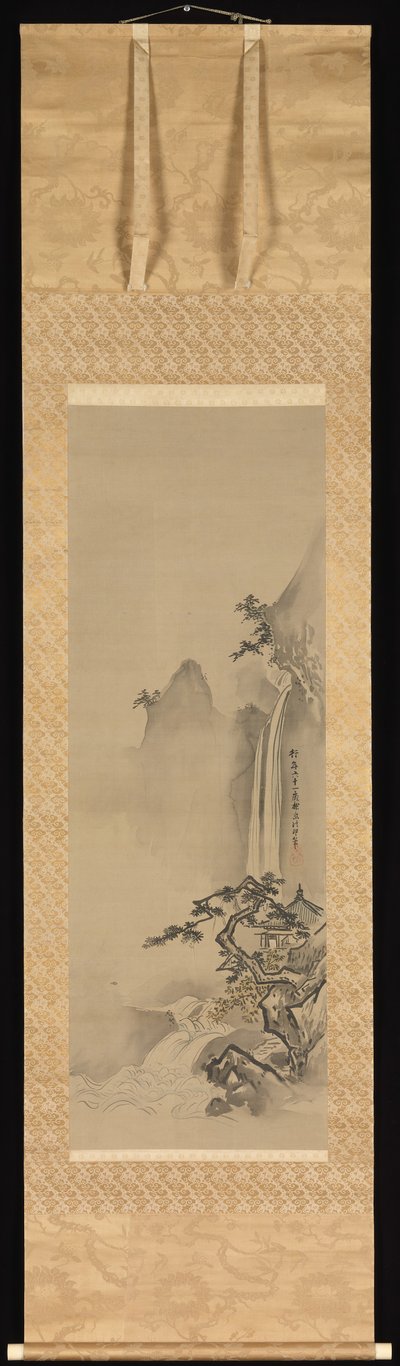 Sommarlandskap, 1662. av Kanō Tan’yū