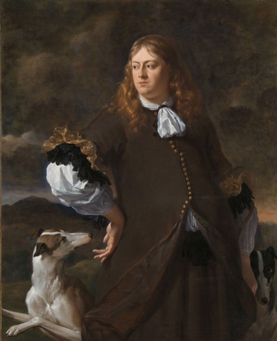 Porträtt av en man av Karel Du Jardin