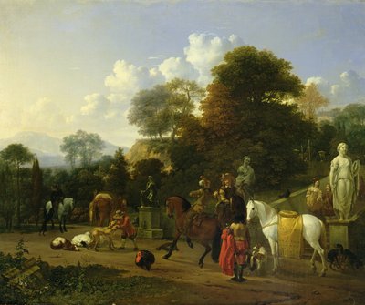 Efter jakten, 1664 av Karel Dujardin