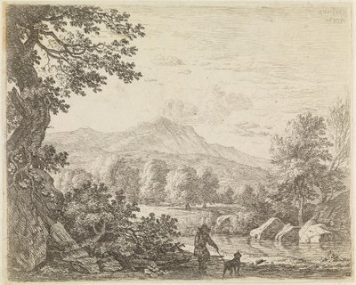 Mannen med hunden av Karel Dujardin