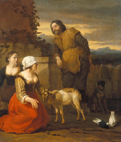Den sjuka geten av Karel Dujardin
