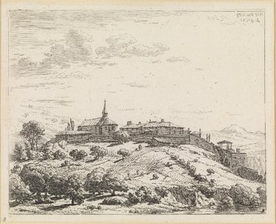 By på en kulle av Karel Dujardin