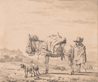 Man med mula av Karel Dujardin