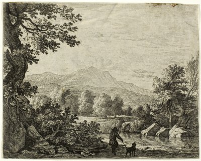 Man med en hund av Karel Dujardin