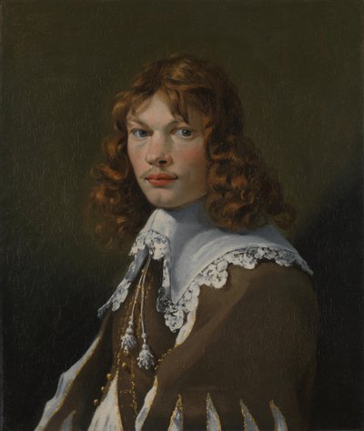Självporträtt, ca. 1655 av Karel Dujardin