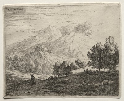 De fyra bergen av Karel Dujardin