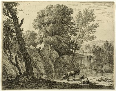 Packaren med två åsnor av Karel Dujardin