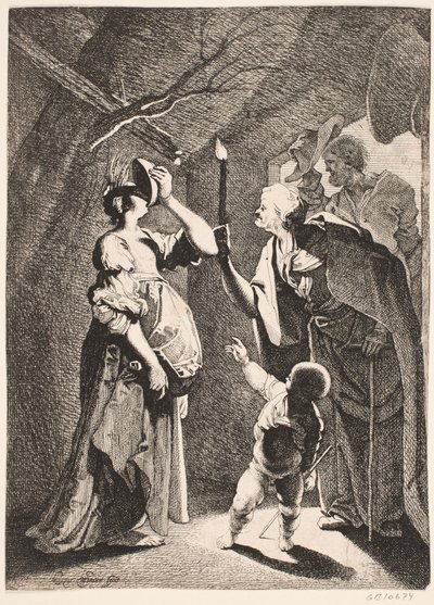 Ceres hånad av Stellio av Karel van III Mander