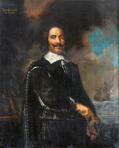 Viceamiral de Ruyter av Karel van III Mander
