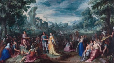 Scipios kontinens av Karel van Mander the Elder