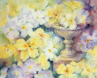 Polyanthus vid Hurst av Karen Armitage