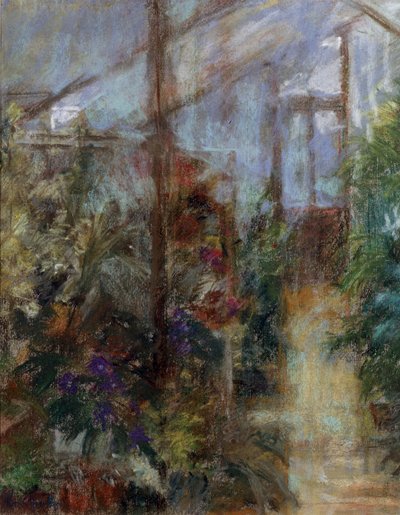 The Greenhouse, 2000 (pastell på papper) av Karen Armitage