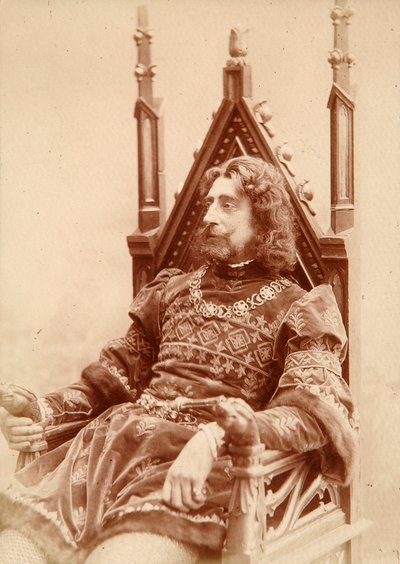 Storhertig Konstantin Konstantinovitj av Ryssland som Hamlet, 1900 av Karl August Fischer