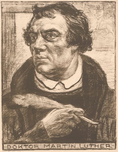 Martin Luther av Karl Bauer