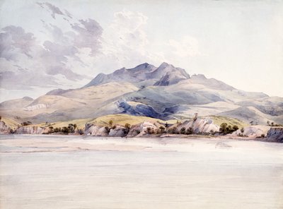 Bijoux Hills vid Missouri av Karl Bodmer