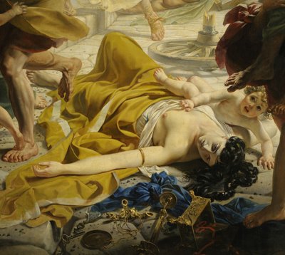 Detalj av Pompejs sista dag (av Karl Bryullov, 1833, Ryska museet) av Karl Pavlovich Bryullov