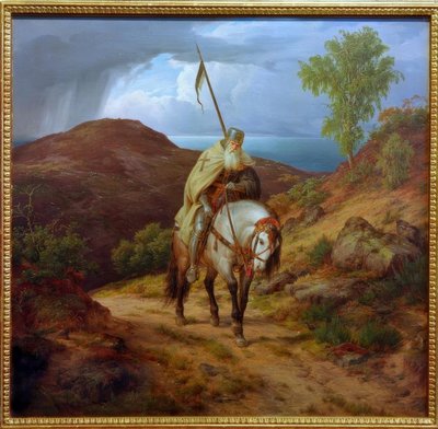 Återvändande korsfarare av Carl Friedrich Lessing