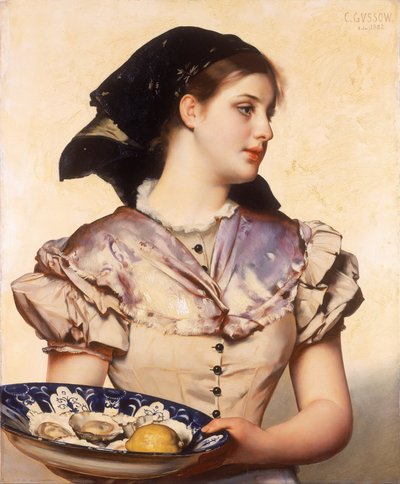 Ostronflickan av Karl Gussow