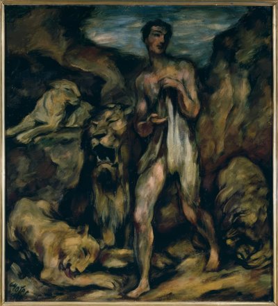 Daniel i lejongropen av Karl Hofer