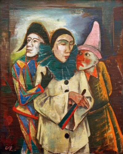 Maskerade av Karl Hofer