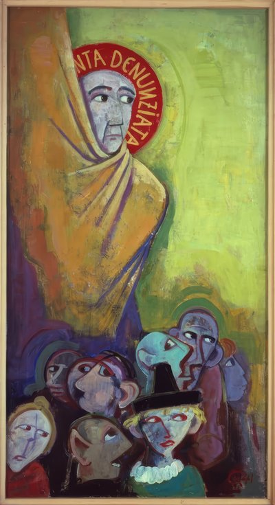 Santa Denunziata av Karl Hofer