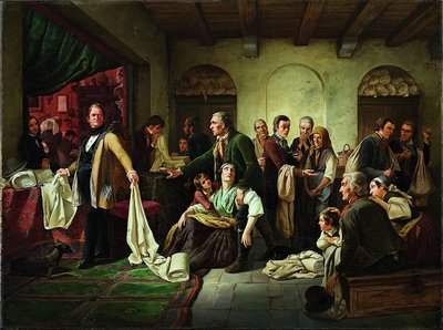 De schlesiska vävarna av Karl Hübner