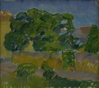 Från Christiansø, Gl. Prästgårdsträdgård av Karl Isakson