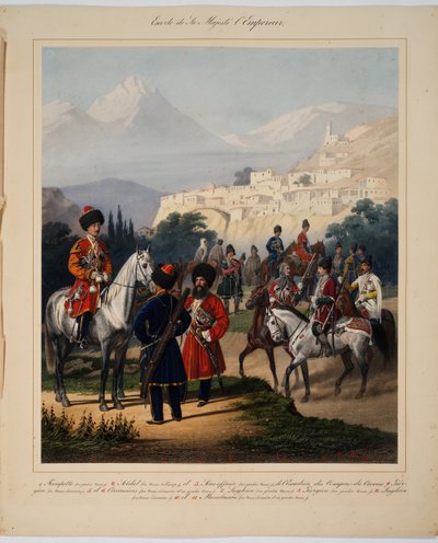 Konvoj av Hans Kejserliga Höghet, 1867 av Karl Karlovich Piratsky