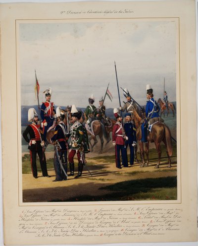 2nd Guard Cavalry Division, 1867 av Karl Karlovich Piratsky