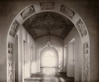 Museum of the Imperial Pushkin Lyceum i Sankt Petersburg, Ryssland, 1910-talet. av Karl Kubesch