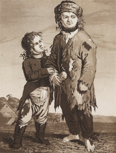 De unga tiggarna av Karl Ludwig Bernhard Buchhorn