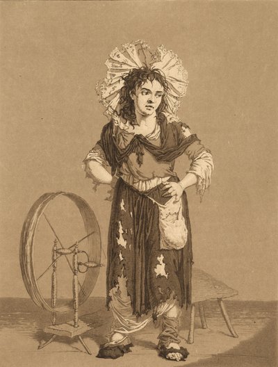 De unga tiggarna, ca 1800. av Karl Ludwig Bernhard Buchhorn