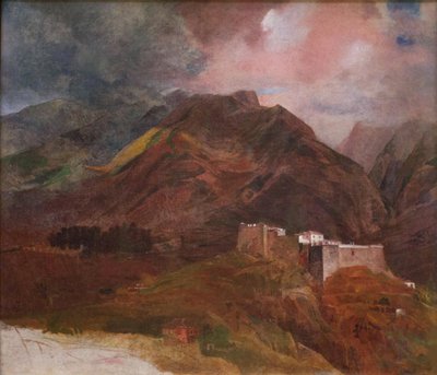 Peak Fort på ön Madeira, 1849-1850 av Karl Pavlovich Bryullov