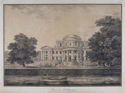 Yelagin-palatset i Sankt Petersburg, 1823 av Karl Petrovich Beggrov