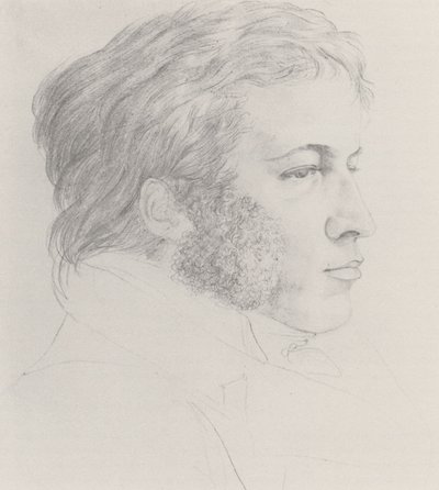 Porträtt av Johann Carl Eggers (1787-1863) av Karl Philipp Fohr