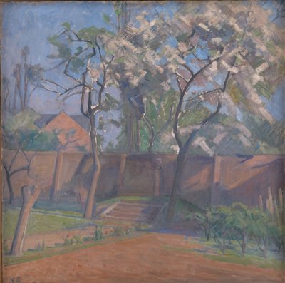 Vår i trädgården av Karl Schou