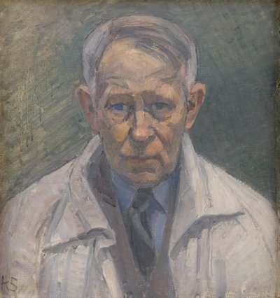 Självporträtt av Karl Schou