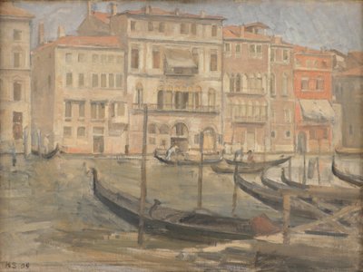 På Canal Grande i Venedig av Karl Schou