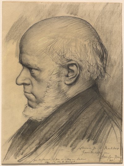 Adolph Menzel av Karl Stauffer-Bern